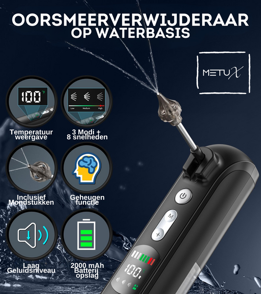 MetuX® Oorreiniger op waterbasis