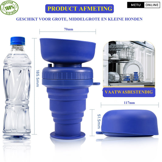MetuX® - Inklapbare Drinkfles voor honden