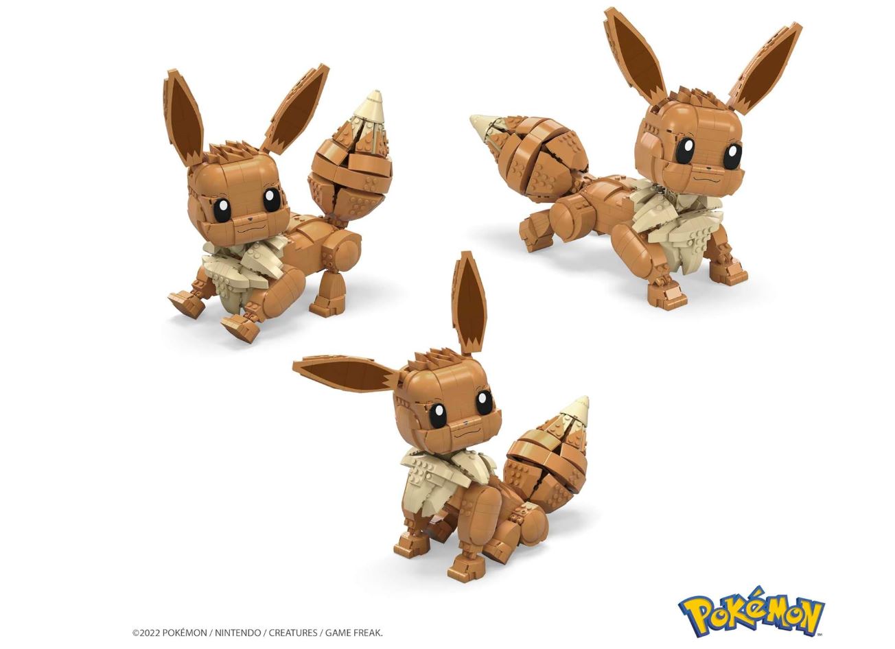 Mega Pokemon – Eevee Bouwset (28 cm) - 824 bouwstenen en onderdelen