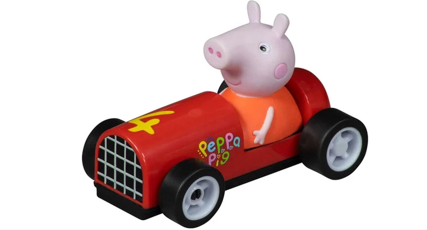 Carrera First – Peppa Pig Kids Gran Prix Racebaanset (2,4 m)