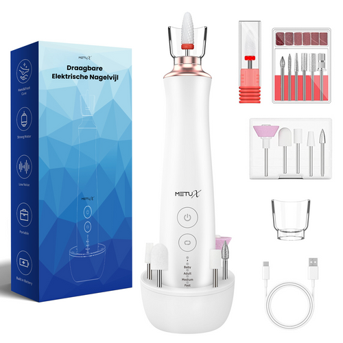 MetuX® Elektrische nagelvijl