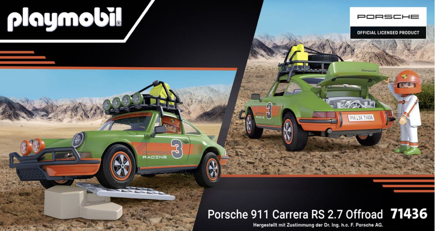 Playmobil Porsche 911 Carrera RS 2.7 Offroad – Speciale Editie (71436)