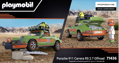 Playmobil Porsche 911 Carrera RS 2.7 Offroad – Speciale Editie (71436)