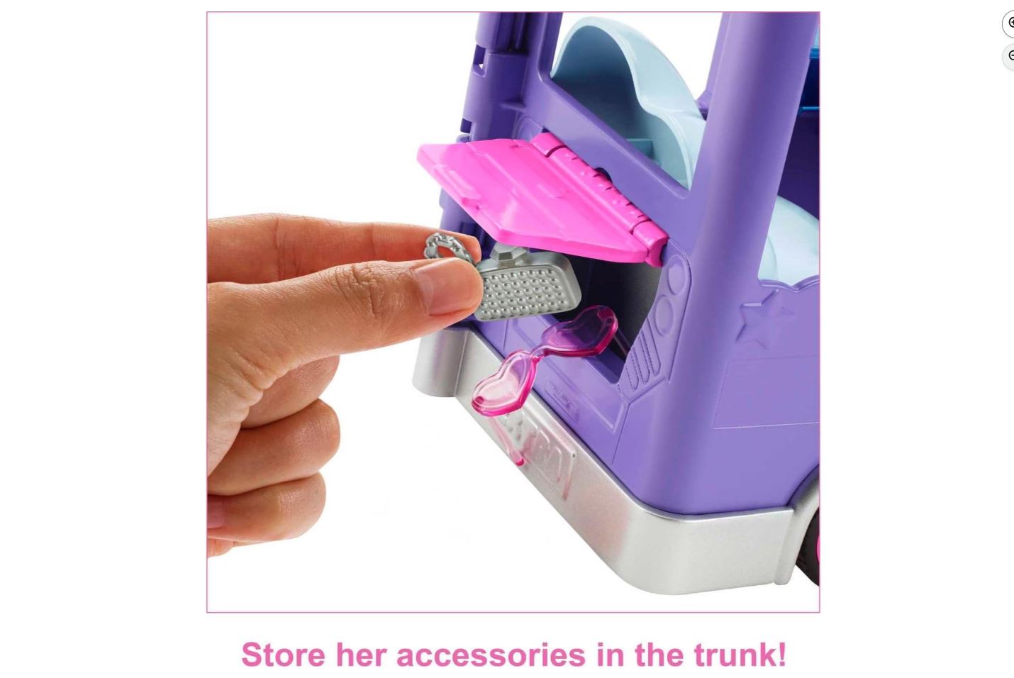 Barbie Extra Mini Mini’s – Toerbus Speelset (met pop en accessoires)