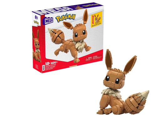Mega Pokemon – Eevee Bouwset (28 cm) - 824 bouwstenen en onderdelen