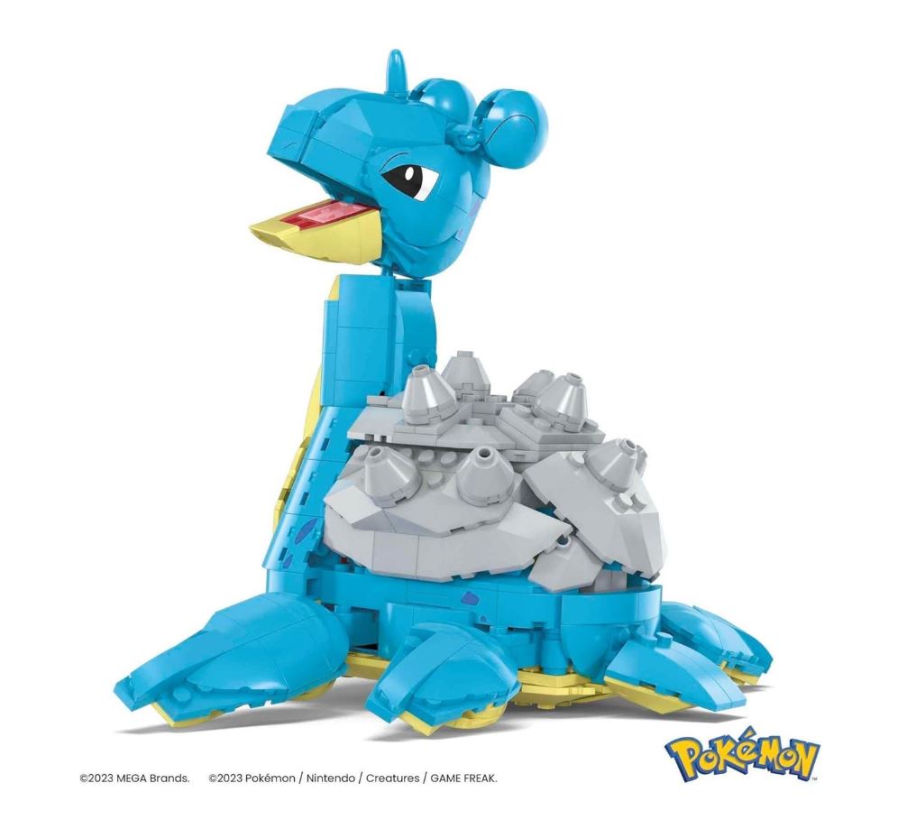 Mega Pokémon – Lapras Bouwset (527 onderdelen, 18 cm)