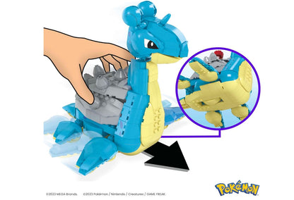Mega Pokémon – Lapras Bouwset (527 onderdelen, 18 cm)