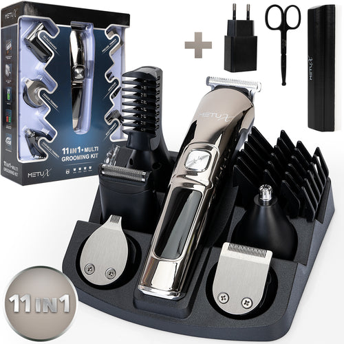MetuX® - 14-in-1 Multi Grooming Kit - Body Trimmer Set Heren - Nat & Droog Trimmen